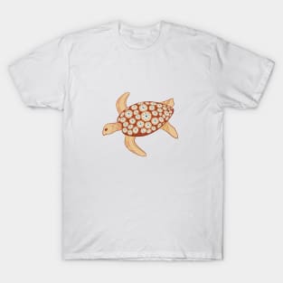 Turtle orange palette T-Shirt